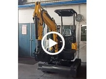 20無尾小型挖掘機出貨視頻