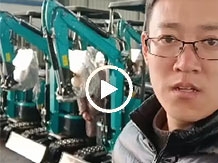 10小型挖掘機發貨